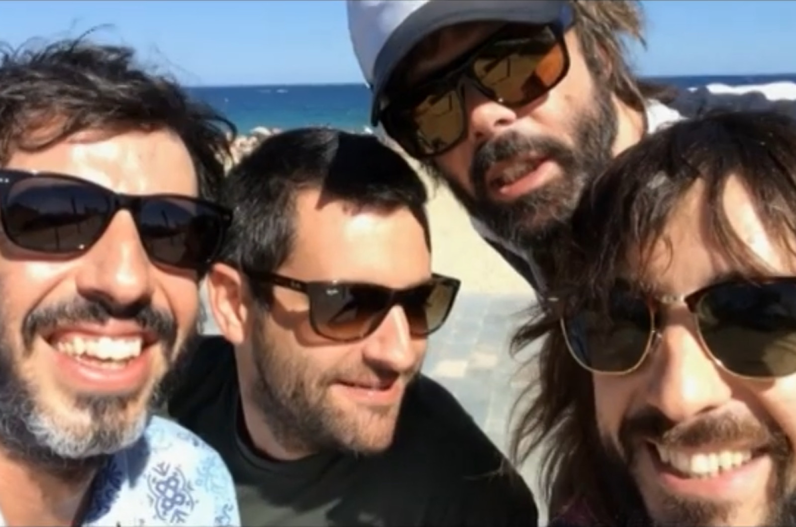 Joan Dausà amb Sidonie, el 2014, promocionant un concert conjunt