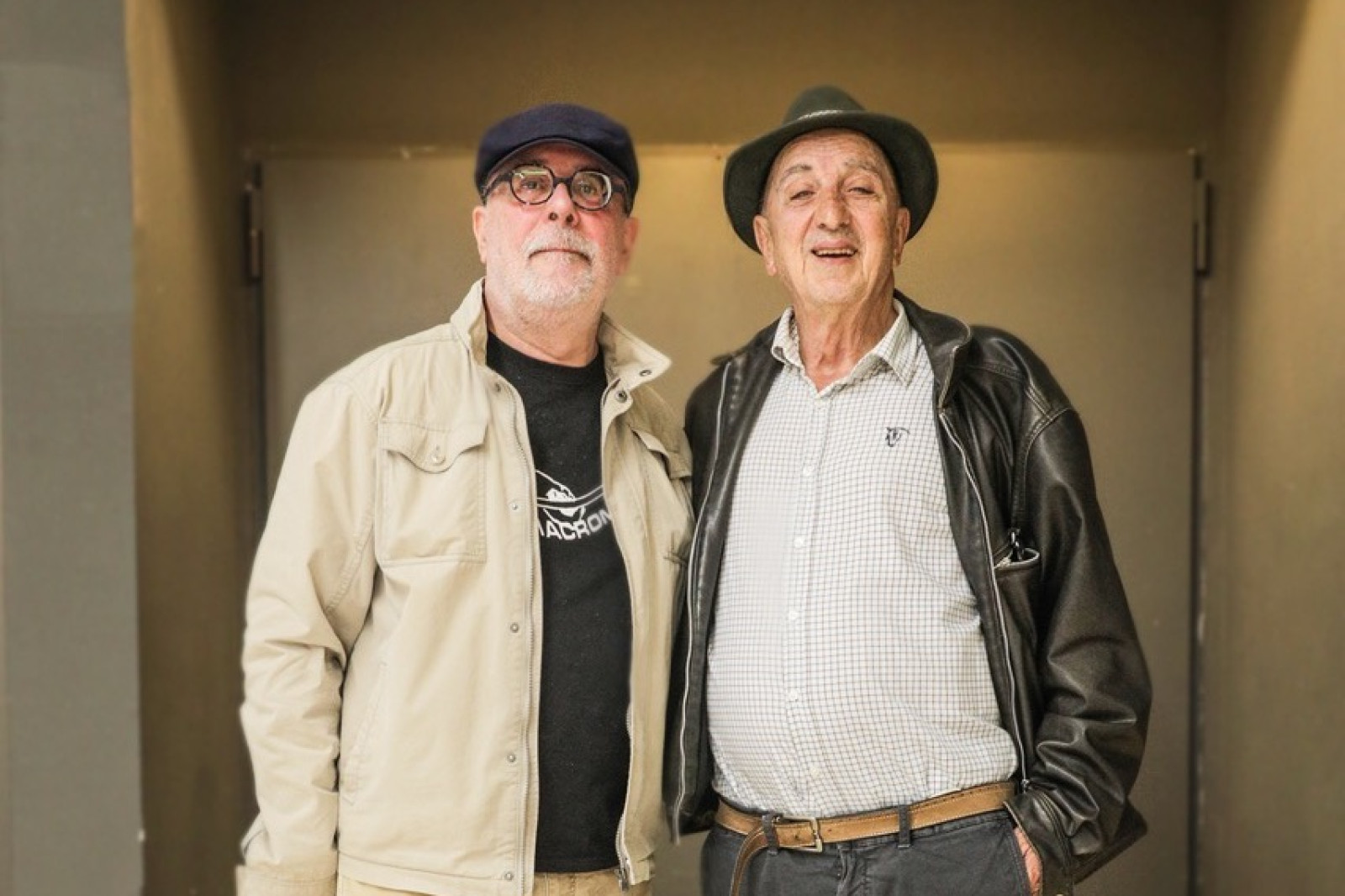 Juan Crek (Macromassa) i Oriol Tramvia a la presentació del LEM 2026