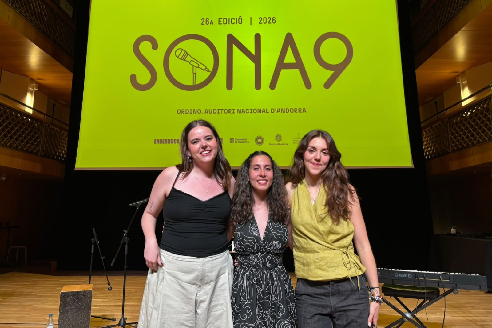 Marta's, Eugenia Correia i Júlia Sart, a la preliminar andorrana del Sona9 2026