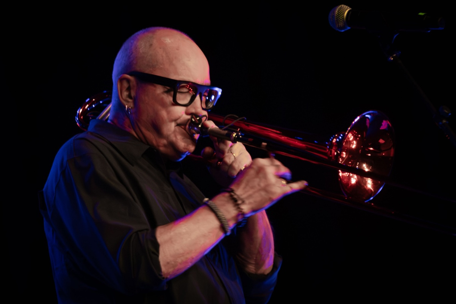 Nils Landgren actuant al Festival de Jazz d'Andorra