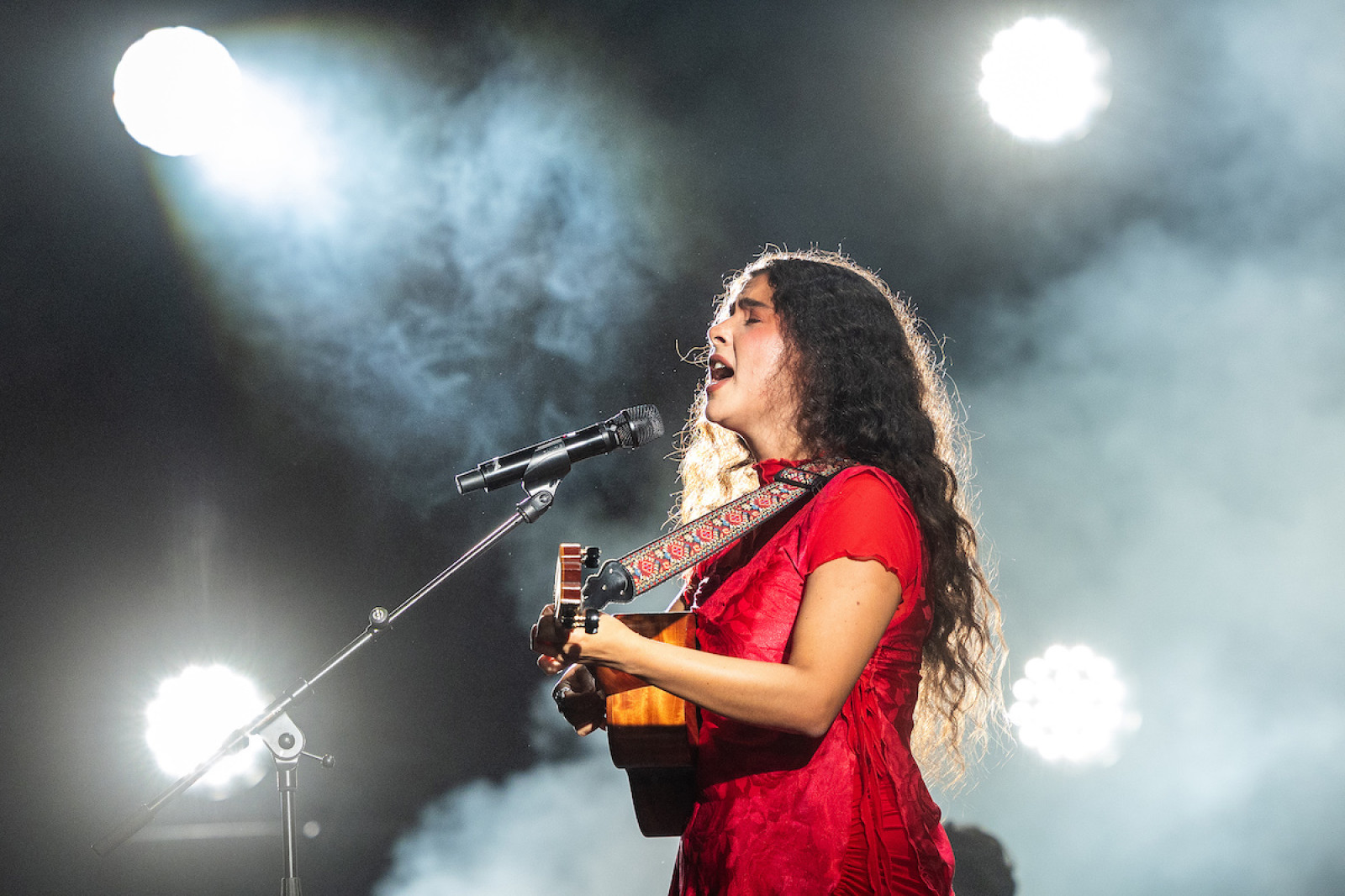 Silvana Estrada als Jardins del Palau Reial de Pedralbes (Les Nits Occident)