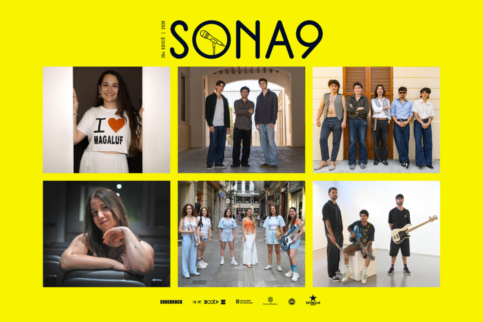 Carol Hazas, Ulls Secs, Tebals, Paula Montalbán, Bèrnia i Hey Zuri