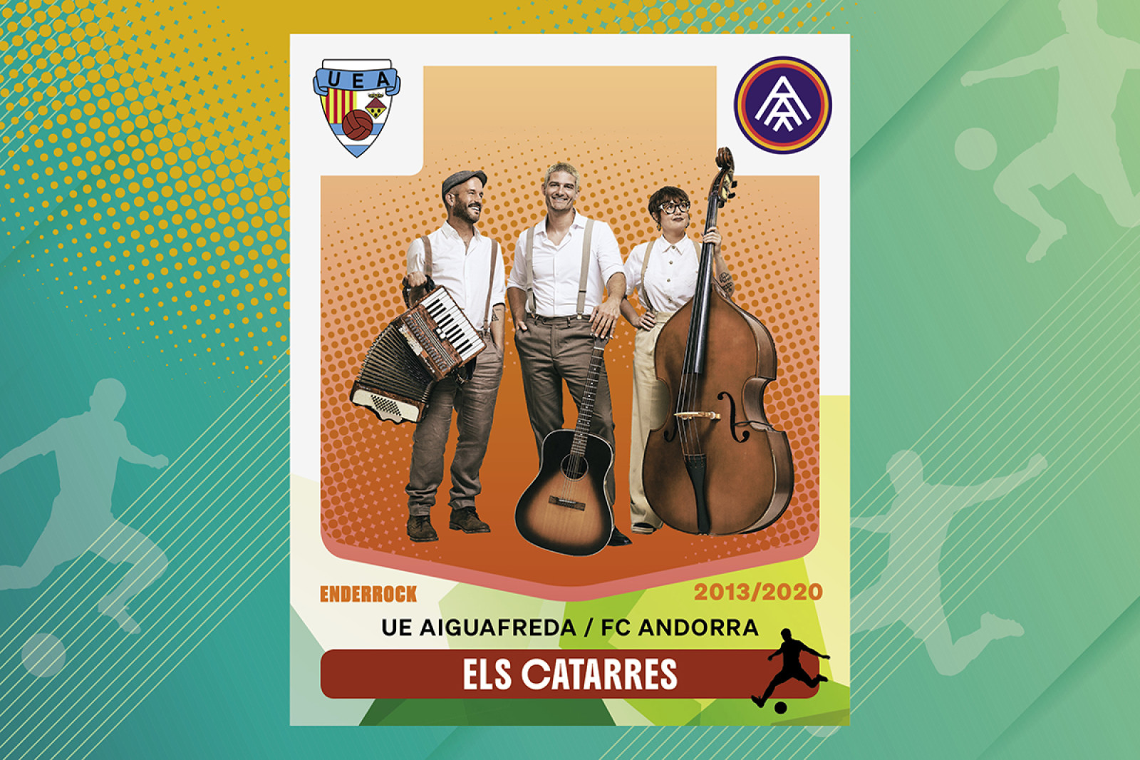 El cromo d'Els Catarres