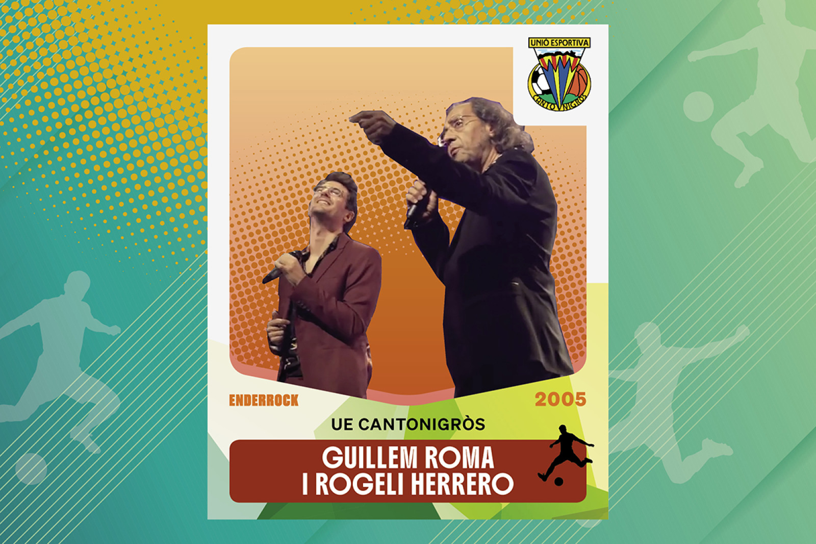 El cromo de Guillem Roma i Rogeli Herrero