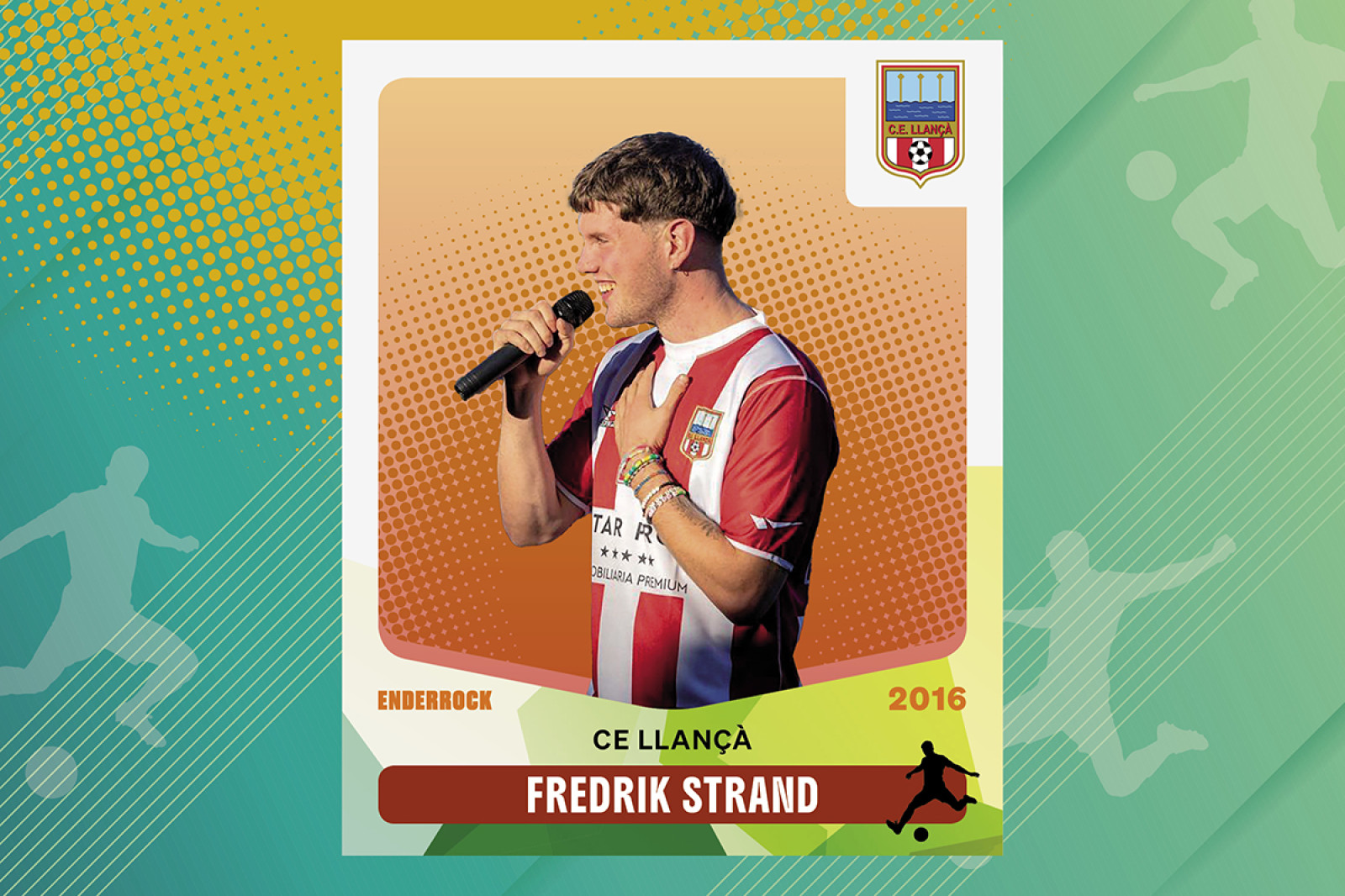 El cromo de Fredrik Strand