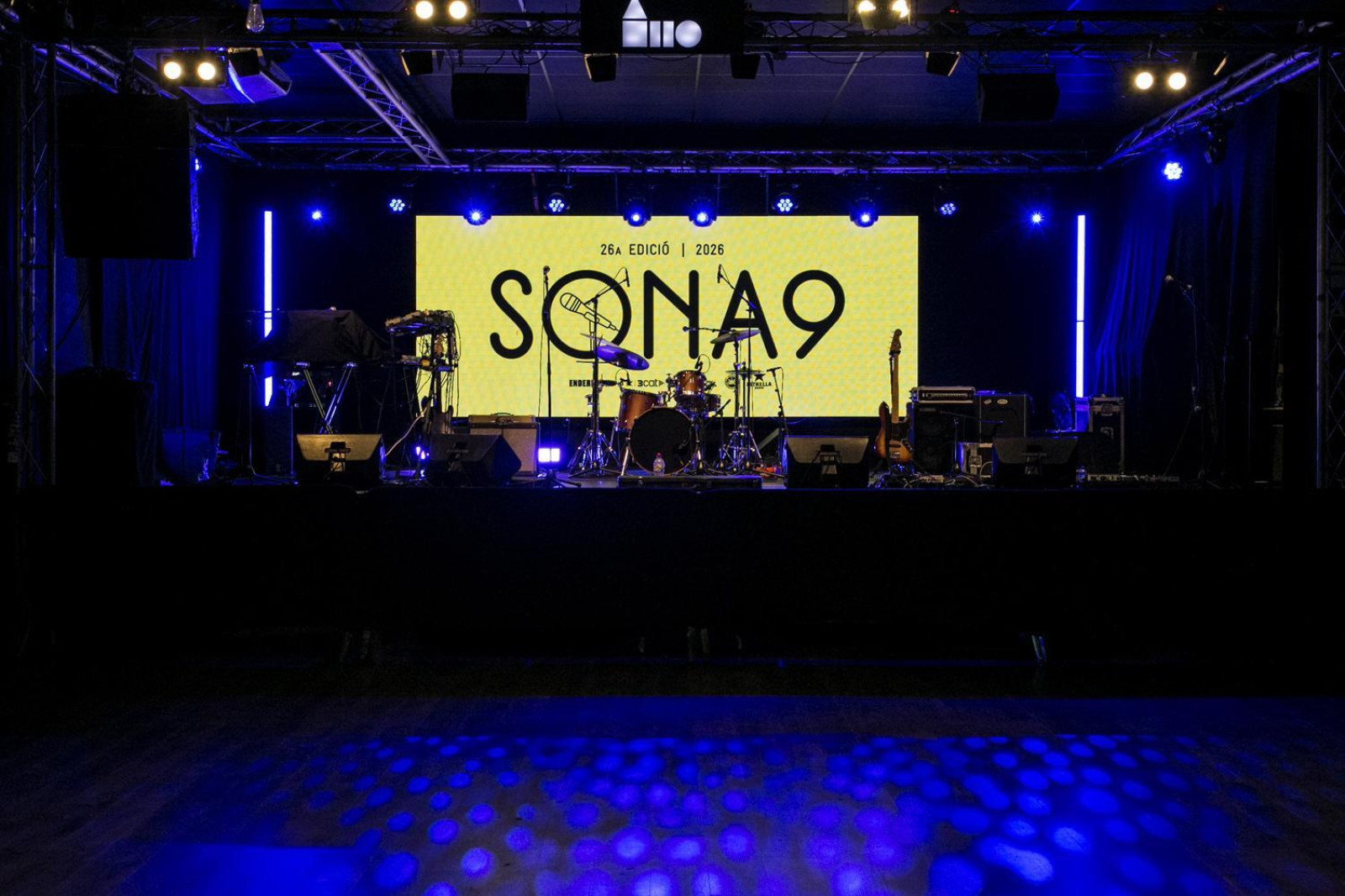 Escenari de les semifinals del Sona9 2026 a La Nau