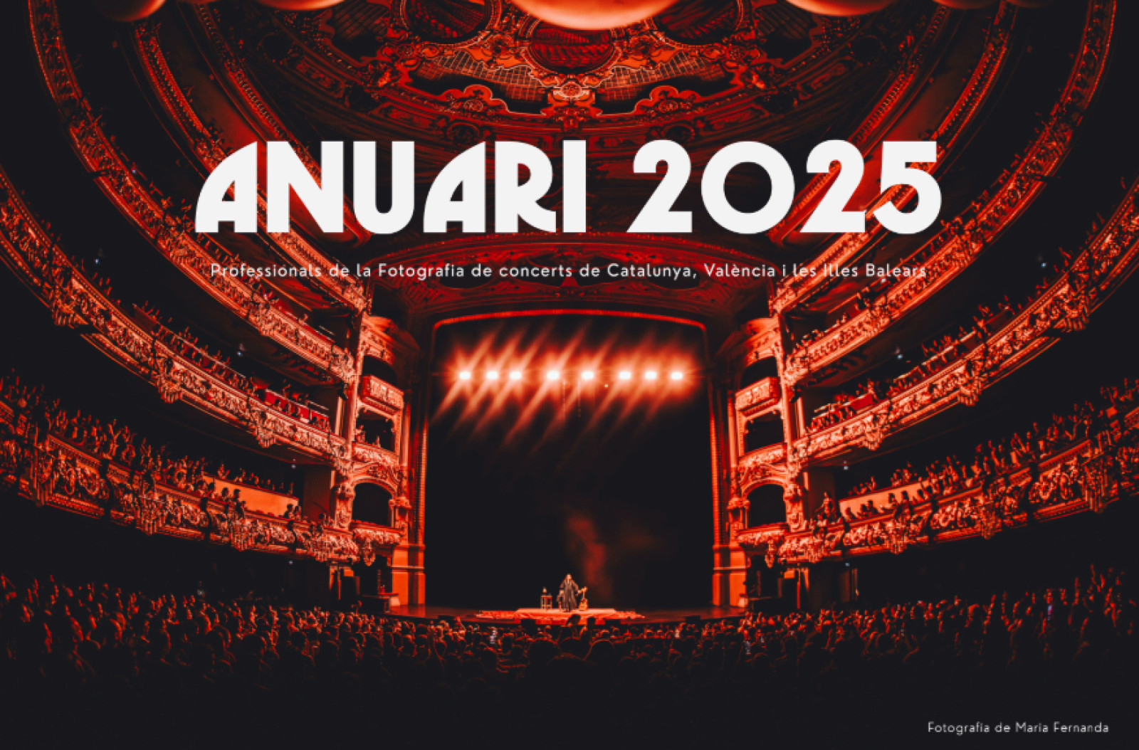 Anuari 2025 de Professionals de la fotografia de concerts de Catalunya, País Valencià i les Illes Balears