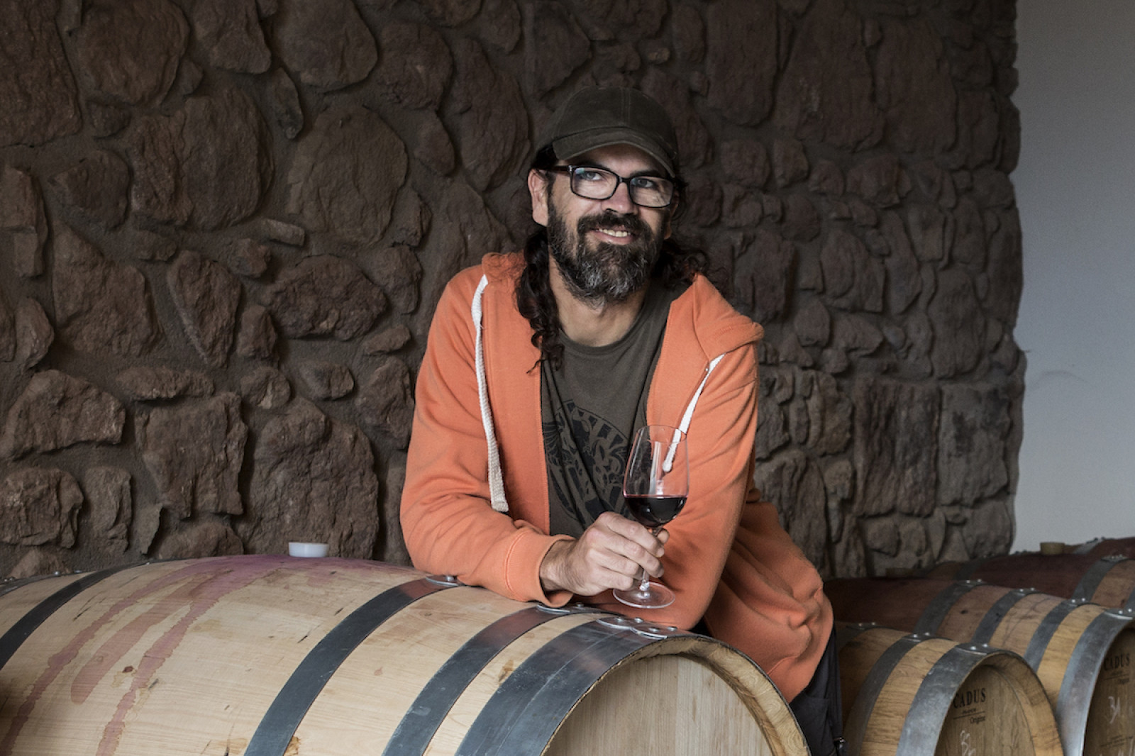 Natxo Tarrés (Humana Sound System, Gossos) a un celler del Bages (2018)