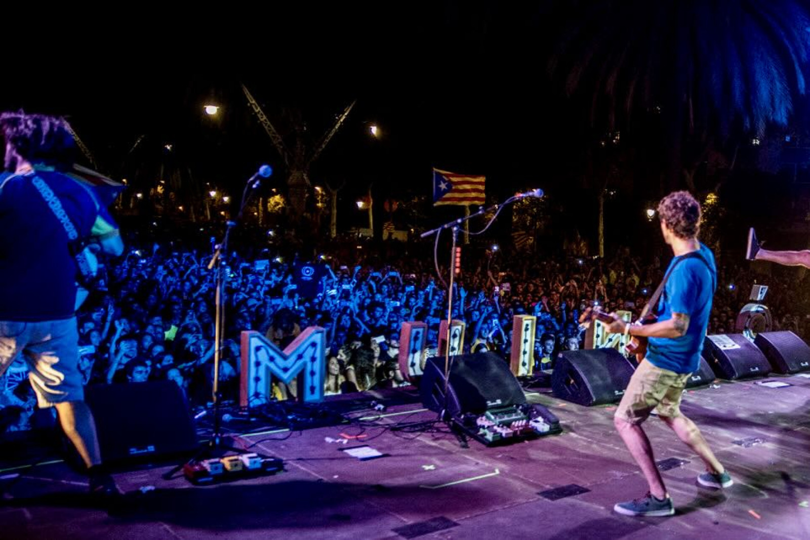 Concert al Passeig Lluís Companys per la Diada Nacional de Catalunya