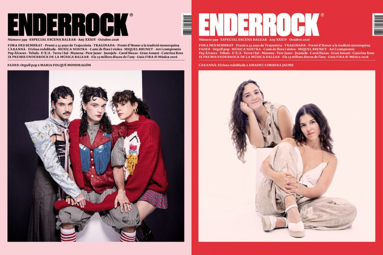 Fades i L'arannà a la doble portada de l'Enderrock 399