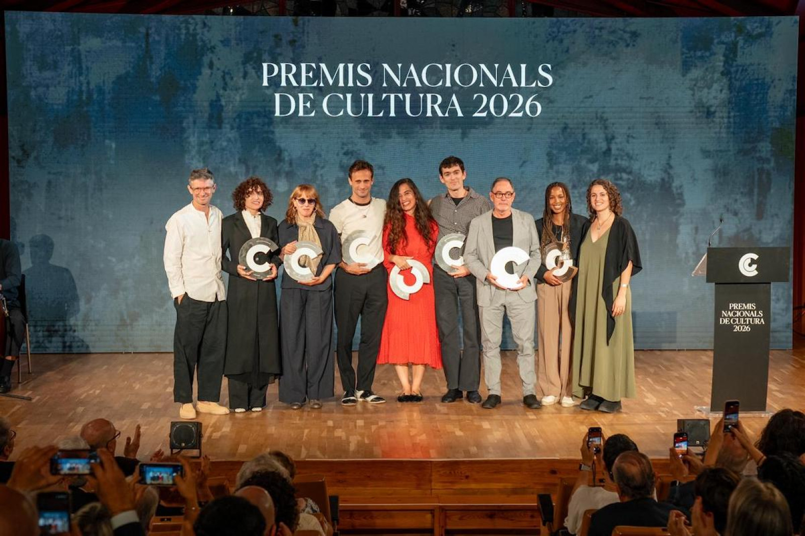 Els guardonats als Premis Nacionals de Cultura el 2026