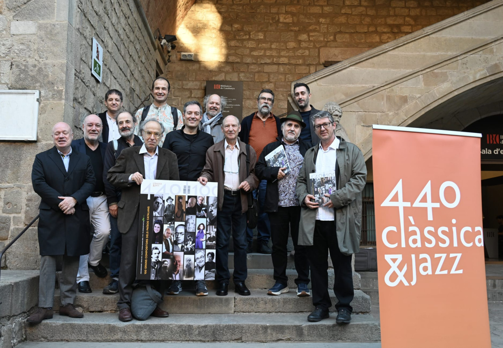 Presentació de la 400CLÀSSICA&JAZZ número 100 a la Biblioteca Nacional de Catalunya