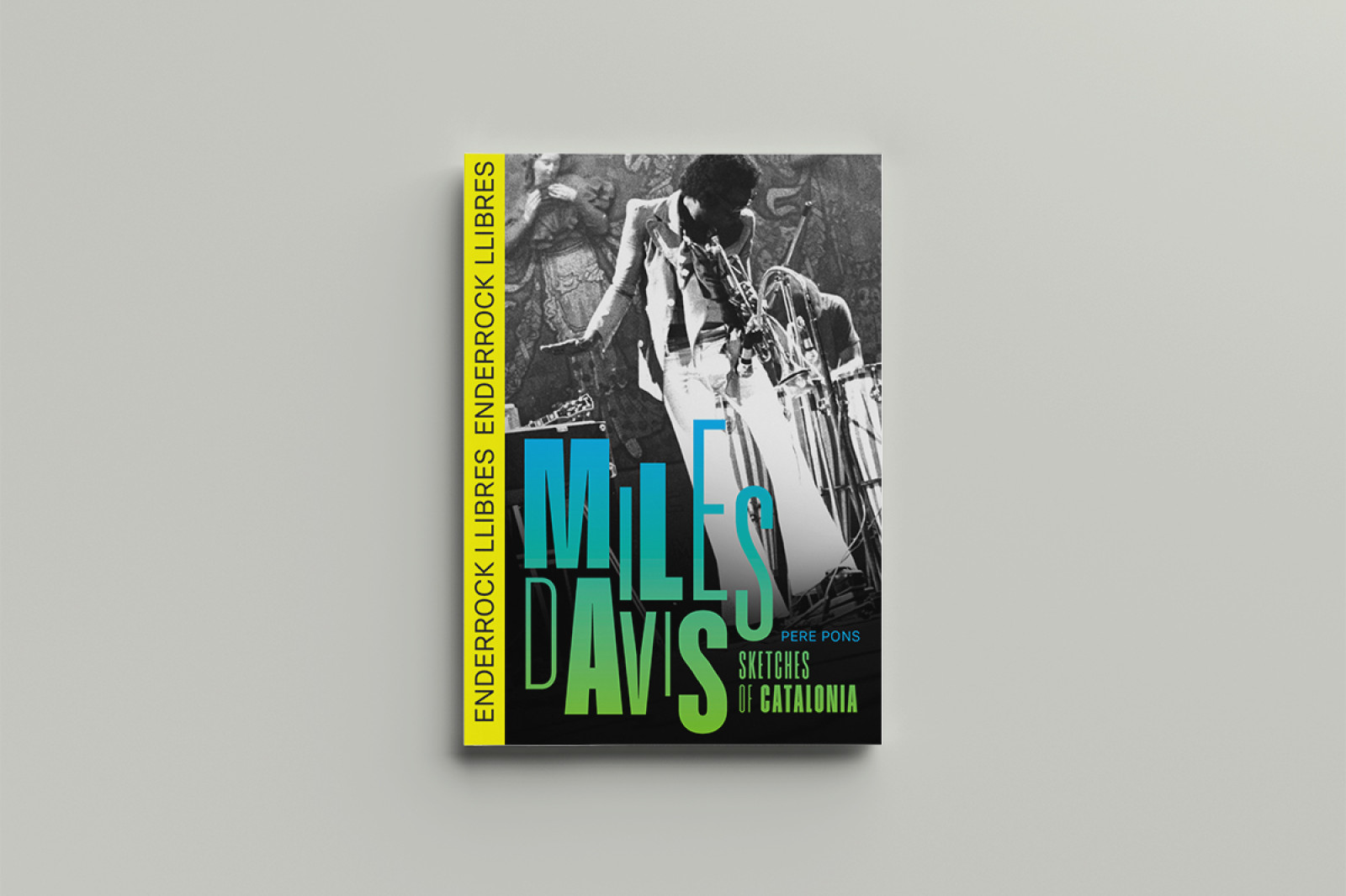 Coberta del llibre 'Miles Davis. Sketches of Catalonia'. 